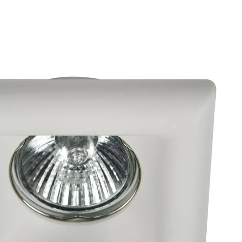 Светильник точечный Gyps DL007-1-01-W Maytoni белый 1 лампа, основание белое в стиле современный  фото 3